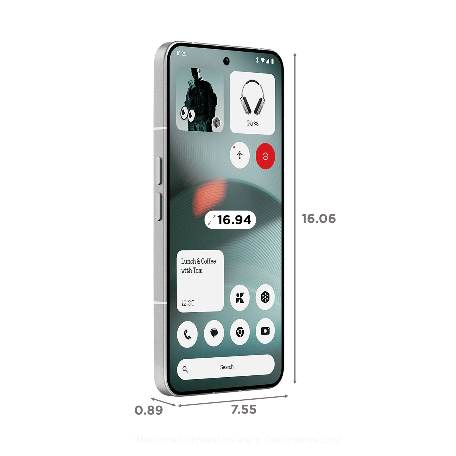 Buy Nothing Phone 3 5G (16GB RAM, 512GB, White) Online - Croma